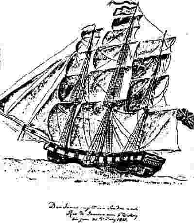 Bild: Das Segelschiff Janus